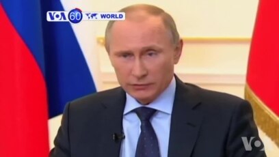 VOA60 Duniya: Rasha da Ukraine, Maris 4, 2014