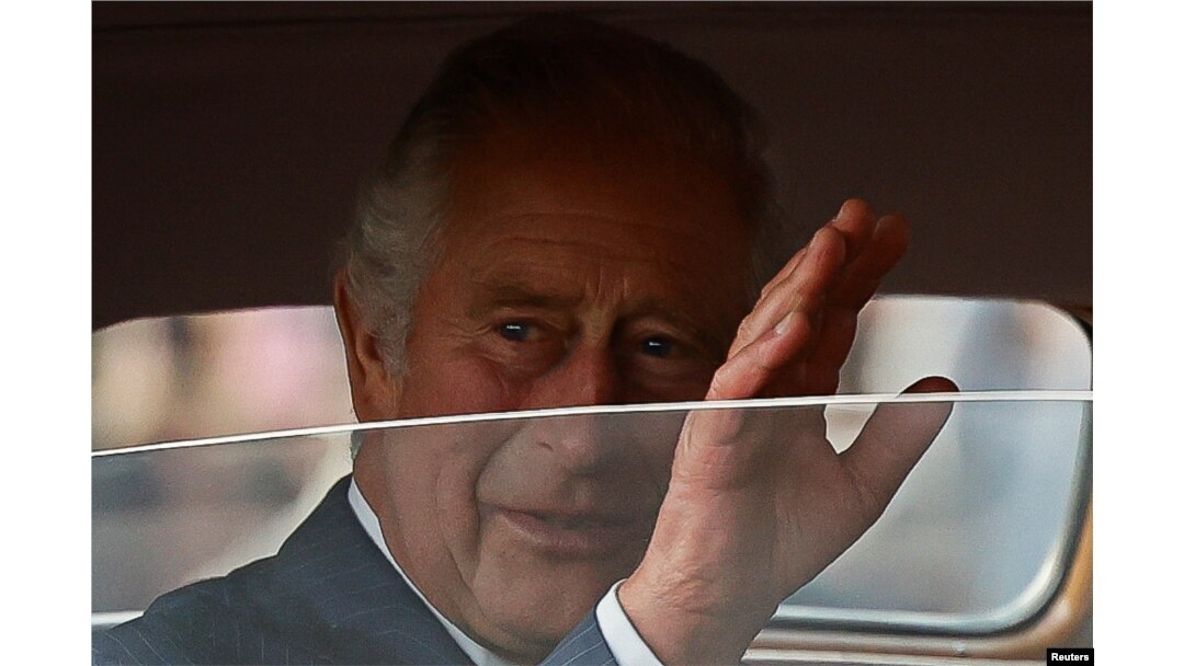Britain's King Charles III leaves the Buckingham Palace, following the death of Britain's Queen Elizabeth II in London, Sept. 11, 2022.