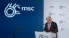 United Nations Secretary General Antonio Guterres speaks during the Munich Security Conference at the Bayerischer Hof Hotel in Munich, Germany, Feb. 16, 2024. That same day, he called for an investigation into the reported death of jailed Russian opposition leader Alexey Navalny.