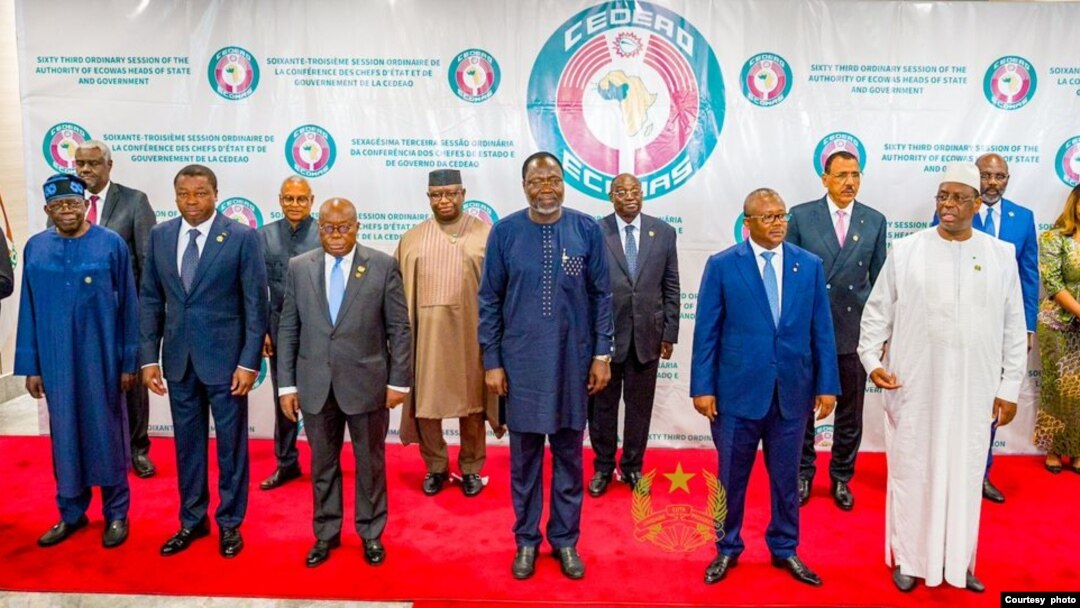 Shugabannin kasashen kungiyar ECOWAS/CEDEAO (Hoto: Facebook/CEDEAO/ECOWAS)