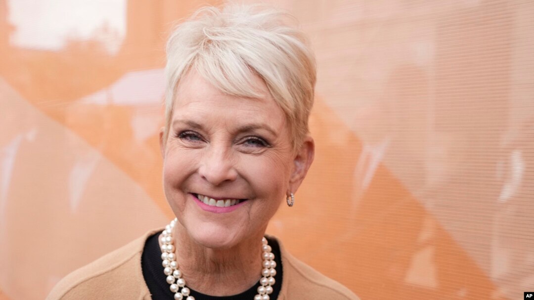 FILE - Cindy McCain, executive director of the World Food Program, in Phoenix, Jan. 5, 2023.