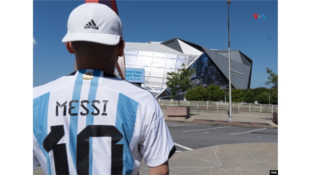 En Fotos | Argentinos se movilizan en Atlanta ante el arranque de la Copa América