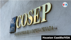 ARCHIVO - Fachada del Consejo Superior de la Empresa Privada (COSEP), en Managua. 