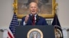 President Joe Biden delivers remarks about student protests over the war in Gaza, from the Roosevelt Room of the White House in Washington, May 2, 2024.