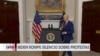 Biden advierte que “las protestas violentas no están protegidas”