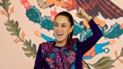 Mɛxique , Claudia Sheinbaum, min bɛ politiki fanga la numan fɛ, ale de sugandira ka kɛ jamanakuntigi ye. 