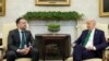 U.S. President Joe Biden meets with Irish Prime Minister Leo Varadkar in the Oval Office of the White House, March 15, 2024. 