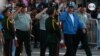 Daniel Ortega en un acto del Ejército de Nicaragua en 2019. Foto Voz de América