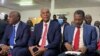 Abel Chivukuvuku, Adalberto Costa Júnior, Filomeno Vieira Lopes, em Luanda.