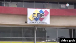 Sede del Consejo Nacional Electoral (CNE) en Caracas, Venezuela. [Foto de Archivo]