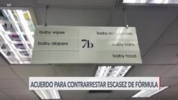 Escasez de leche para bebés 