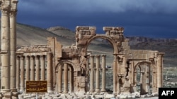 عکس آرشیوی از آثار باستانی شهر پالمیرا، واقع در ۲۱۵ کیلومتری شمال شرق دمشق پایتخت سوریه - اسفند ۱۳۹۳ 