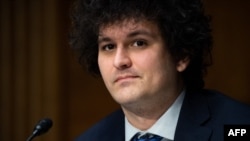 FILE - Samuel Bankman-Fried, founder and CEO of FTX, testifies during a Senate Committee on Agriculture, Nutrition and Forestry hearing in Washington, Feb. 9, 2022.