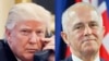 Australian Leader Says North Korea Will Dominate Trump Talks