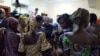 Some of the 21 Chibok school girls released are seen during a meeting with Nigeria's Vice President Yemi Osinbajo in Abuja, Nigeria, Oct. 13, 2016. 