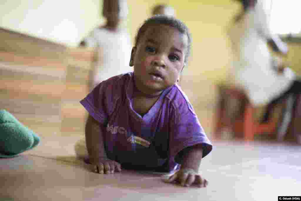 Nine-month-old David is perceived to be evil because he is a twin.
