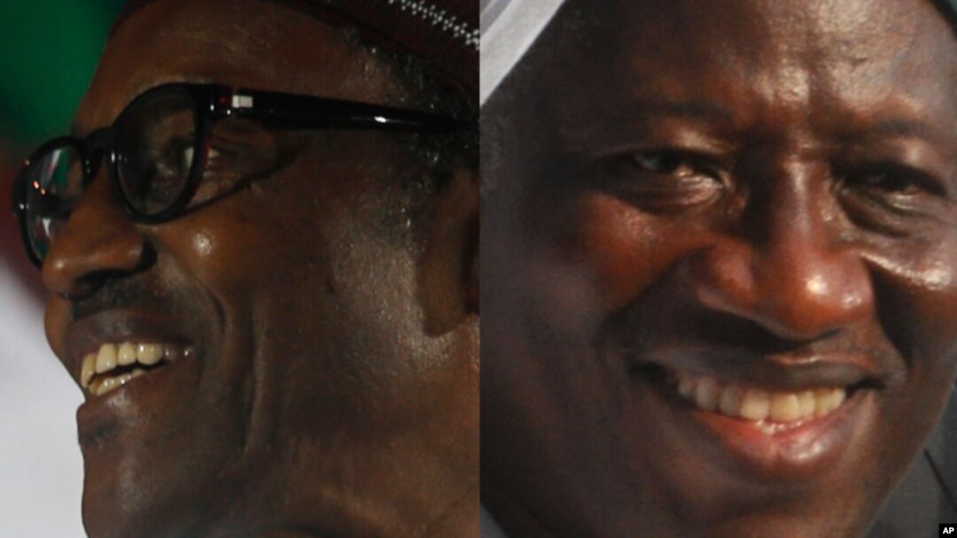 Buhari da Jonathan.