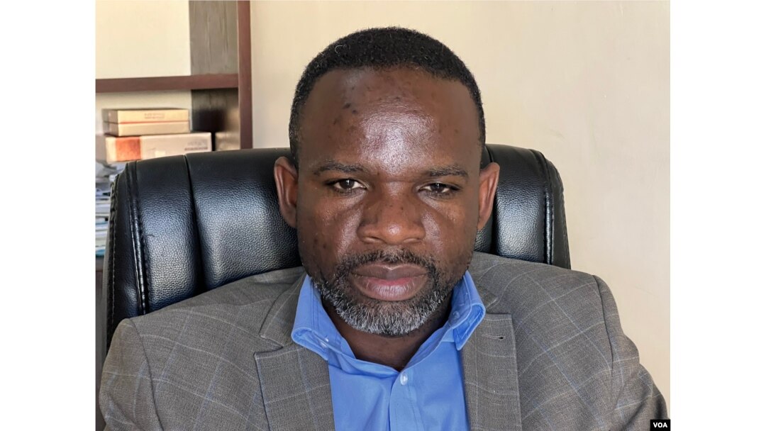 Gift Mugano, an economics professor at Durban University of Technology, is seen in Harare in August 2022. (Columbus Mavhunga/VOA)