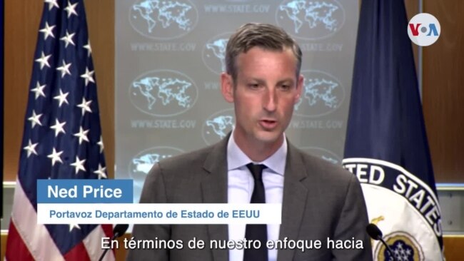 SOT Ned Price, portavoz del Departamento de Estado de EEUU