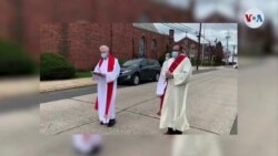 El Padre Fernando Echeverri de la Parroquía Holy Name of Mary en Valley Stream(Long Island) dice que la situación en Nueva York es "crítica" debido a la pandemia del COVID-19.