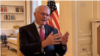 Arhiva - Ambasador SAD Kristofer Hil tokom intervjua za Glas Amerike 1. maja 2022. godine