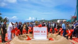 中柬聯合港口項目破土動工 柬再否認會讓解放軍建基地