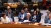 FILE - Palestinian Ambassador to the United Nations Riyad Mansour addresses United Nations Security Council at U.N. headquarters, March 25, 2024. The Security Council is reviewing the Palestinians' renewed bid for full membership.