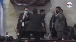 pleito congresistas hondureños