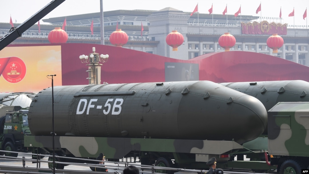 中國閱兵儀式。