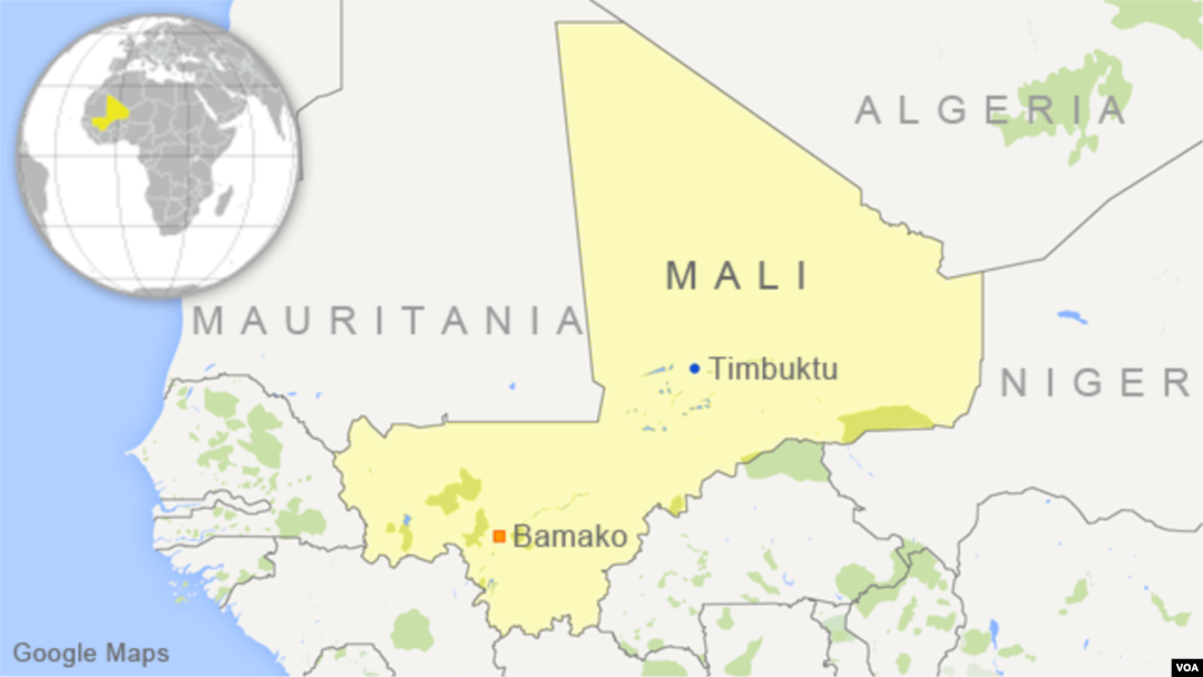 Map of Mali
