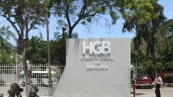 Entrada do Hospital Geral de Benguela, Angola, 30 de Dezembro de 2021