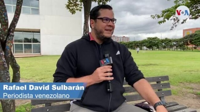 Periodista venezolano Rafael David Sulbaran, 3 de diciembre