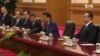 日本首相安倍晉三談香港新疆 習近平則一語帶過