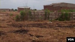 Residências em zona decretada para demolição