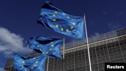 유럽연합 EU 본부 외경