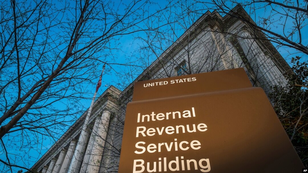 FILE - The headquarters building of the Internal Revenue Service (IRS) is seen in Washington, April 13, 2014.