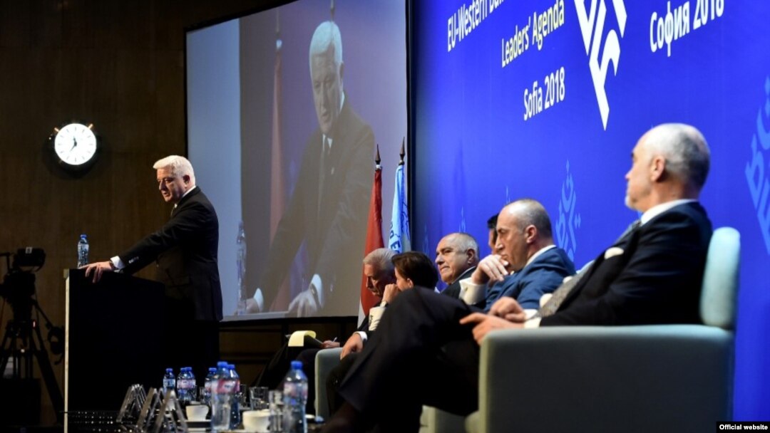 Premijer Crne Gore Duško Markovioć govori na Bečkom ekonomskom forumu u Sofiji, 18. maj 2018. (Foto: rtcg.me)
