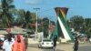 Monumento da Emulação socialista na cidade de Pemba, província de Cabo Delgado