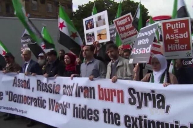Russia, Syrian Government Condemned for Humanitarian Chaos in Aleppo