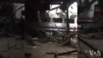 Video del accidente de tren en Hoboken, New Jersey