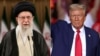 Президент США Дональд Трамп (на архивном фото справа) и верховный лидер Ирана аятолла Али Хаменеи (на архивном фото слева)