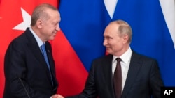 Erdog'an va Putin. Arxiv surat