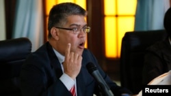 El canciller Elías Jaua dijo que las posibles sanciones de EE.UU. contra funcionarios venezolanos es un atentado a la Carta Democrática.