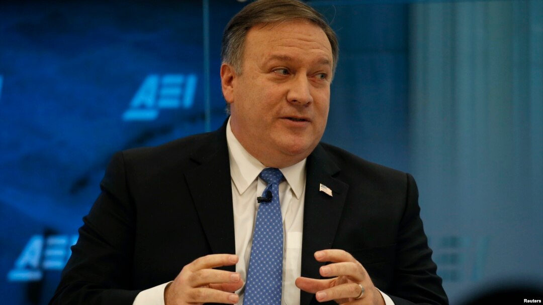 美國中央情報局長蓬佩奧（Mike Pompeo，2018年1月23日）
