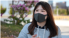 香港20歲抗爭者Amy(美國之音視頻截圖)
