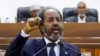የሶማሊያ ፕሬዚደንት ሃሰን ሼኽ መሀሙድ ከአስራ አምስት ቀናት በፊት ለፓርላማቸው ባደረጉት ንግግር “የኢትዮጵያና የሶማሌላንድ ስምምነት የሶማሊያን ሉዓላዊነትና ዓለምአቀፍ ህግን የሚፃረር ነው” ሲሉ አውግዘውታል።/ ፎቶ ፋይል/ 