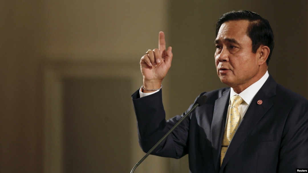 FILE - Thailand's Prime Minister Prayuth Chan-ocha 