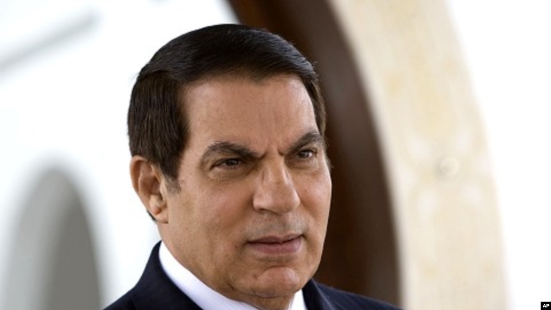 Former Tunisian President Zine el Abidine Ben Ali (file photo)