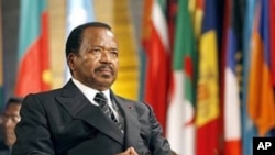Shugaban kasar Kamaru Paul Biya