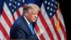 U.S. President Donald Trump reacts at the Republican National Convention in Charlotte, North Carolina, Aug. 24, 2020. 